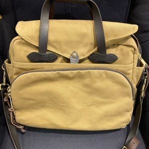 Filson Rugged Twill Padded Computer Bag Briefcase